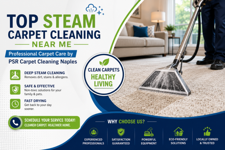 Top Steam Carpet Cleaning Near Me