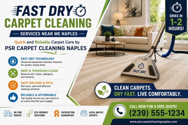 Fast Dry Carpet Cleaning Services Near Me